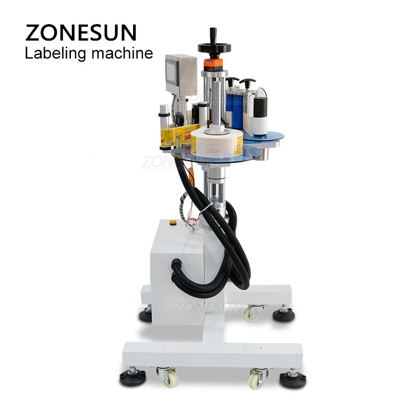 ZONESUN ZS-TB852 Etichettatrice laterale quadrata con superficie rotonda