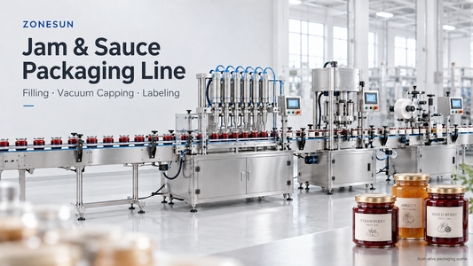Automating Jam and Sauce Packaging with ZONESUN ZS-FAL180V9