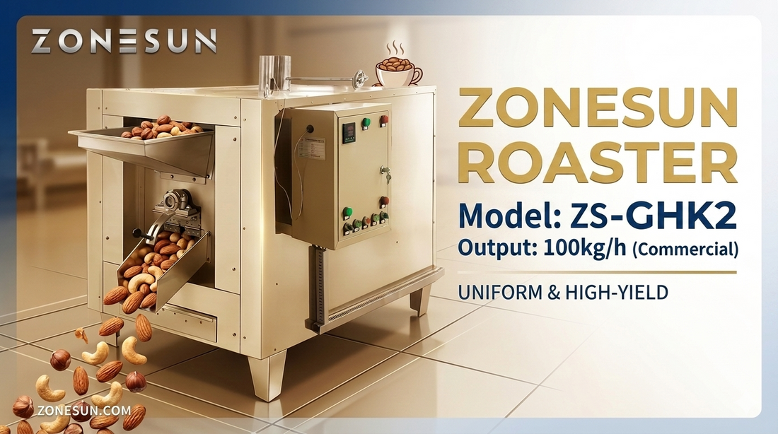 Master the Aroma: A Deep Dive into the ZONESUN ZS-GHK2 Automatic Nut Roaster