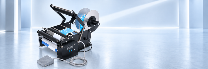 Semi- Automatic Labeling Machine