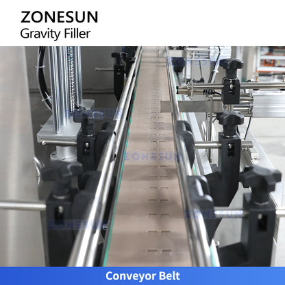 ZONESUN ZS-YT8T-8ZL Auto Pneumatic 4 Nozzles Liquid Filling Machine