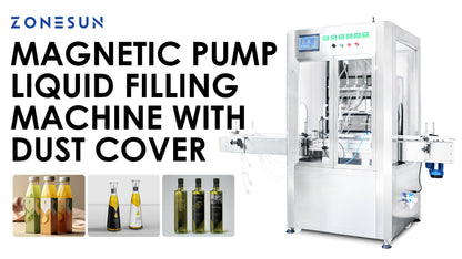 ZONESUN ZS-VTMP80D 6-Head Magnetic Pump Liquid Filling Machine