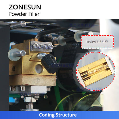 ZONESUN ZS-FM380 Powder Sachet Packing Machine for Milk & Coffee