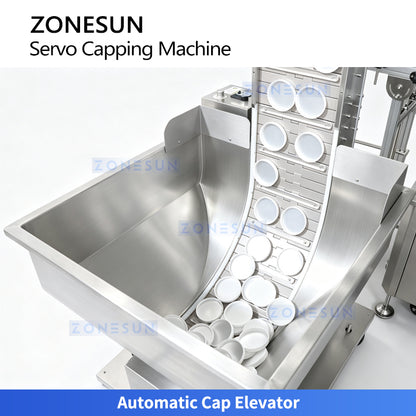 ZONESUN ZS-SVXG01 Automatic Double-Head Servo Screw Capping Machine for Sauce Jars & Bottles