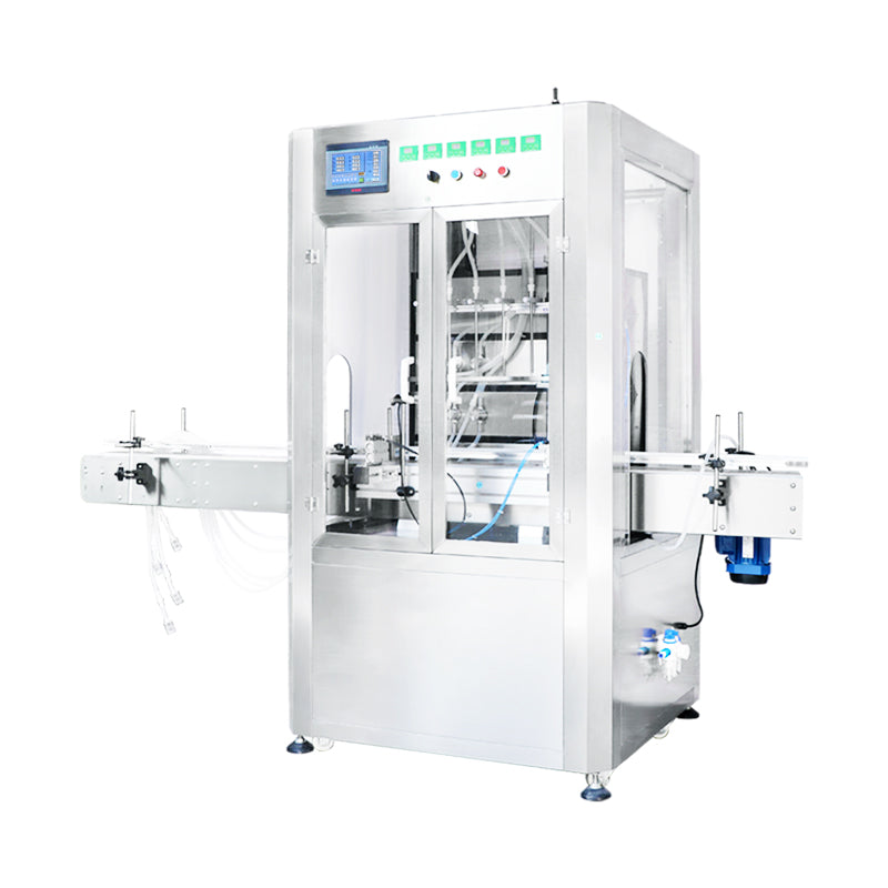 ZONESUN ZS-VTMP80D 6-Head Magnetic Pump Liquid Filling Machine