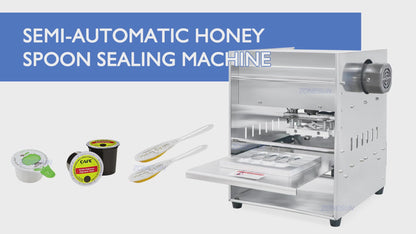 ZONESUN ZS-HSFK04 Semi-Automatic Sealer Plastic Films Cups Disposable Heat Sealing Machine