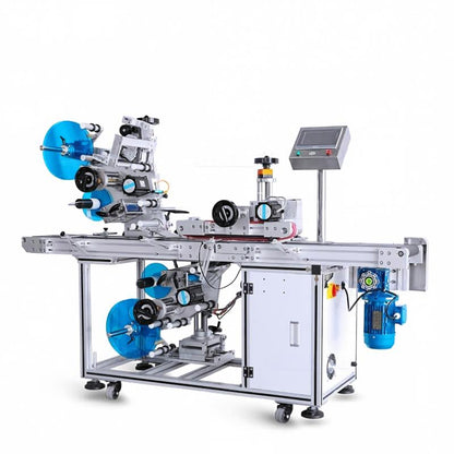 ZONESUN ZS-TB602 Automatische Etikettiermaschine für Ober- und Unterseiten von flachen Produkten