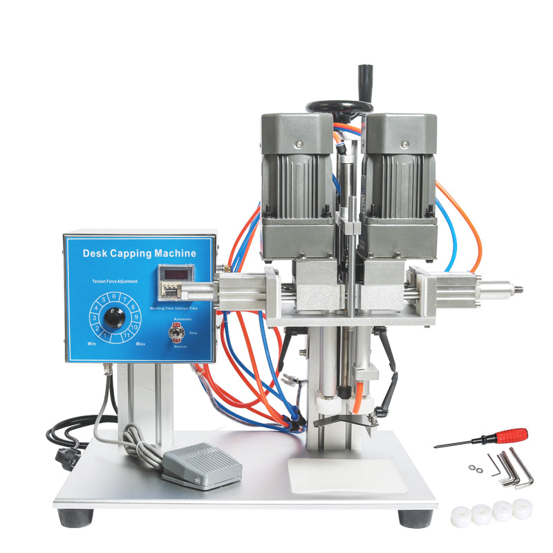 ZONESUN ZS-XG6100 Desktop Pneumatic Semi-automatic Capping Machine