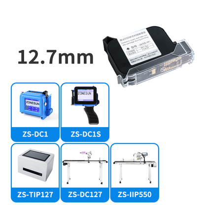 ZONESUN ZS‑IC1 Quick‑Dry Ink Cartridge for Inkjet Coding Machines