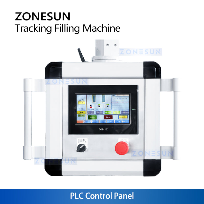 ZONESUN ZS-VTGF2 Automatic Servo Gear Pump Tracking Filling Machine for Viscous Liquids, Detergent & Lotion
