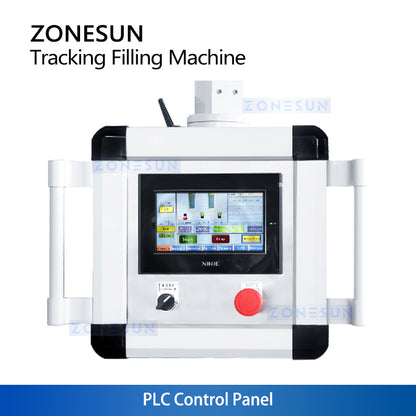 ZONESUN ZS-VTGF2 Automatic Servo Gear Pump Tracking Filling Machine for Viscous Liquids, Detergent & Lotion