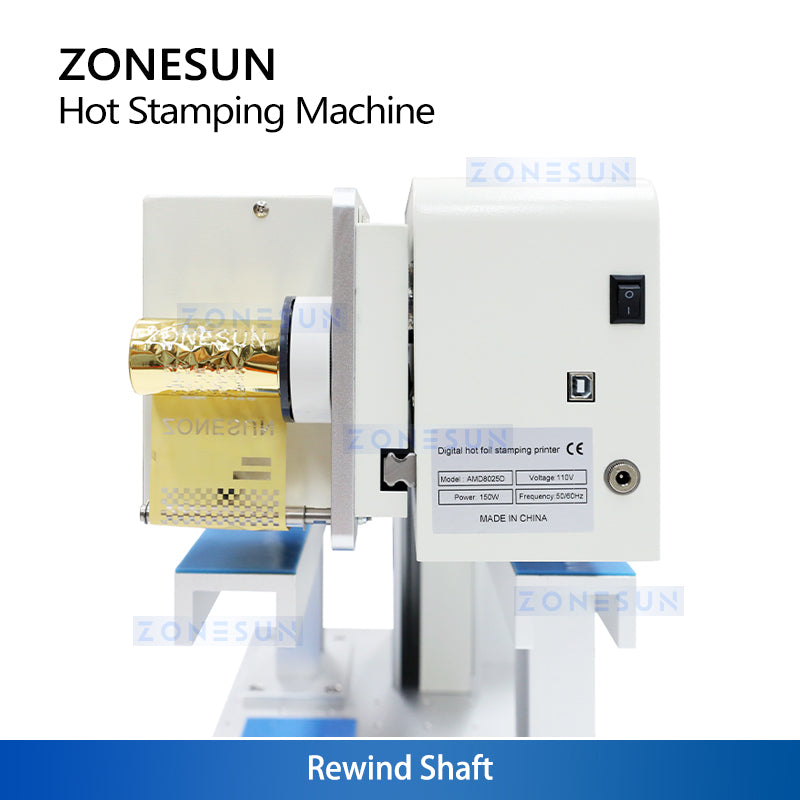 ZONESUN ZS-8025D Digital Hot Foil Stamping Machine