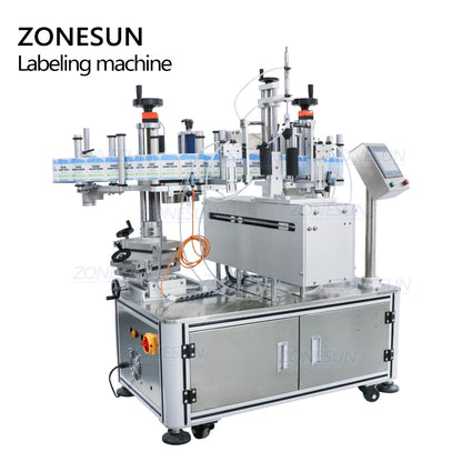 Zonesun ZS-TB806 Semi-Automatic Double Side Labeling Machine