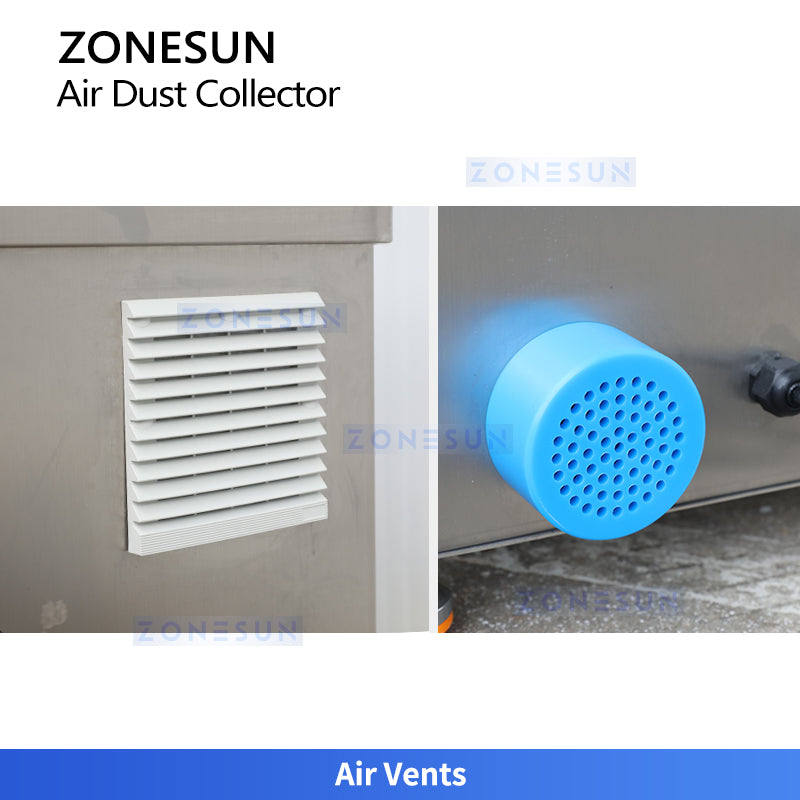 ZONESUN ZS-NIC1 Automatic Negative Ion Air Dust Collector, Multi-Angle Tuning Bottle Air Cleaning Machine