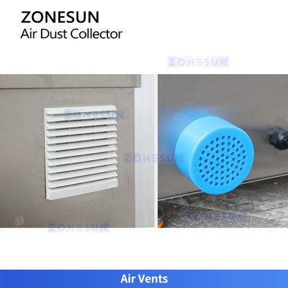ZONESUN ZS-NIC1 Automatic Negative Ion Air Dust Collector, Multi-Angle Tuning Bottle Air Cleaning Machine