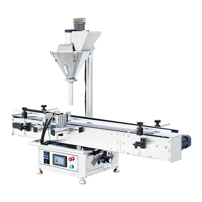ZONESUN ZS-FM3A High-Precision Dry Powder Auger Filler & Bottle Packaging Machine