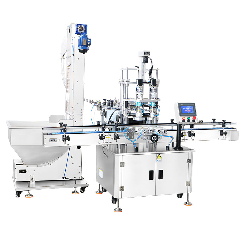 ZONESUN ZS-SVXG01 Automatic Double-Head Servo Screw Capping Machine for Sauce Jars & Bottles