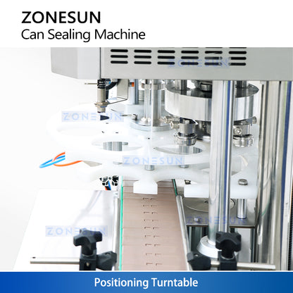 ZONESUN ZS-AFK300  Automatic Can Sealing Machine for Aluminum, Paper & Plastic Cans