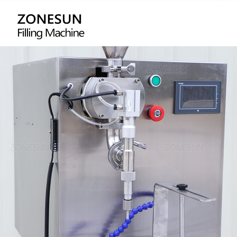 ZONESUN ZS-VTRP1 Automatic Servo Gear Pump Paste Filling Machine with Rotary Table