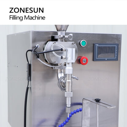 ZONESUN ZS-VTRP1 Automatic Servo Gear Pump Paste Filling Machine with Rotary Table