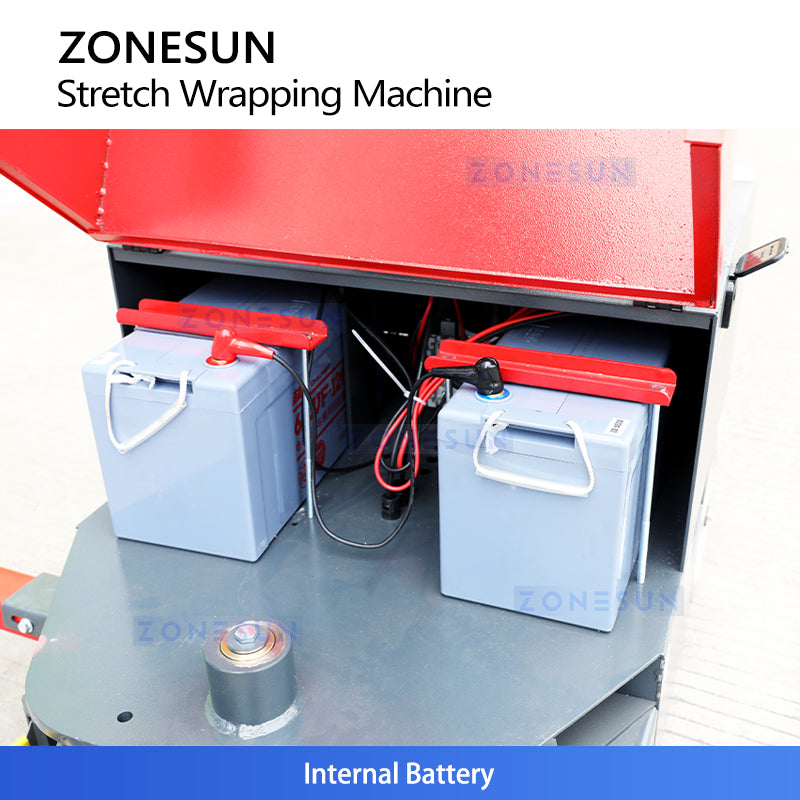 ZONESUN ZS-YPWM1 Mobile Robotic Pallet Wrapper  Automatic Battery Stretch Wrapping Machine