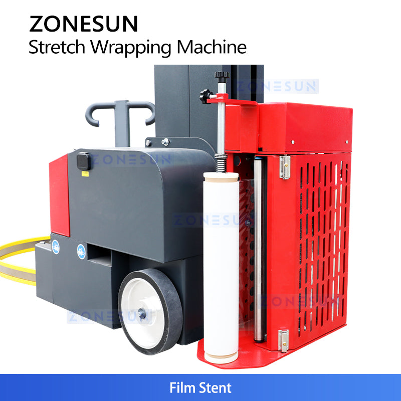 ZONESUN ZS-YPWM1 Mobile Robotic Pallet Wrapper  Automatic Battery Stretch Wrapping Machine