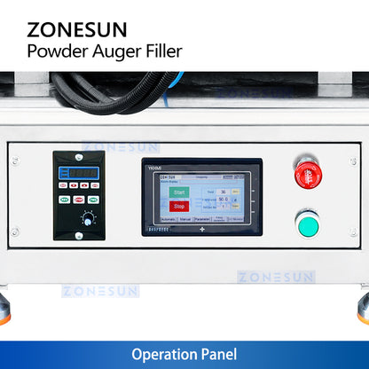 ZONESUN ZS-FM3A High-Precision Dry Powder Auger Filler & Bottle Packaging Machine