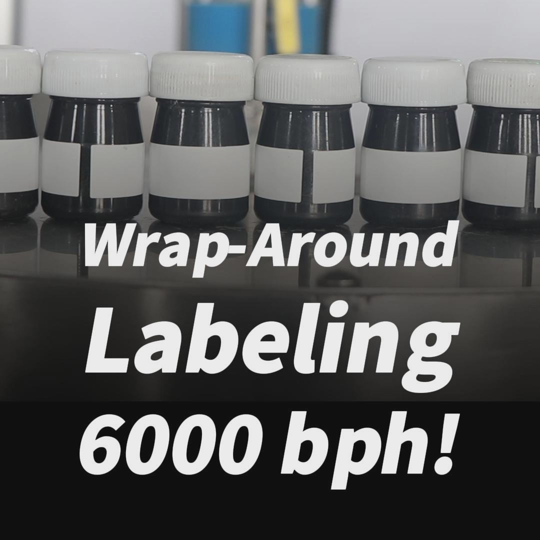 Zonesun ZS-TB700 High-Speed Wrap Around Bottle Labeling Machine