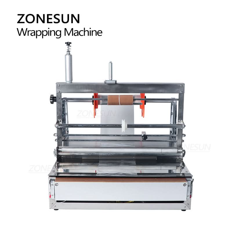 ZONESUN ZS-ACW1 Manual Cellophane Wrapping Machine  BOPP Film Packaging Wrapper for Boxes