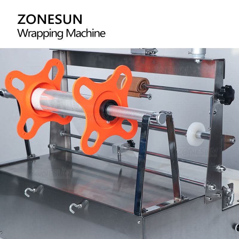 ZONESUN ZS-ACW1 Manual Cellophane Wrapping Machine  BOPP Film Packaging Wrapper for Boxes