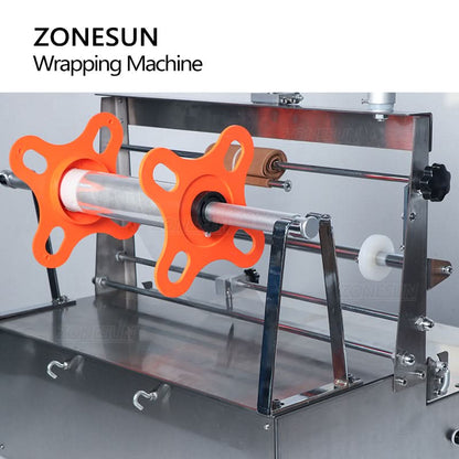 ZONESUN ZS-ACW1 Manual Cellophane Wrapping Machine  BOPP Film Packaging Wrapper for Boxes