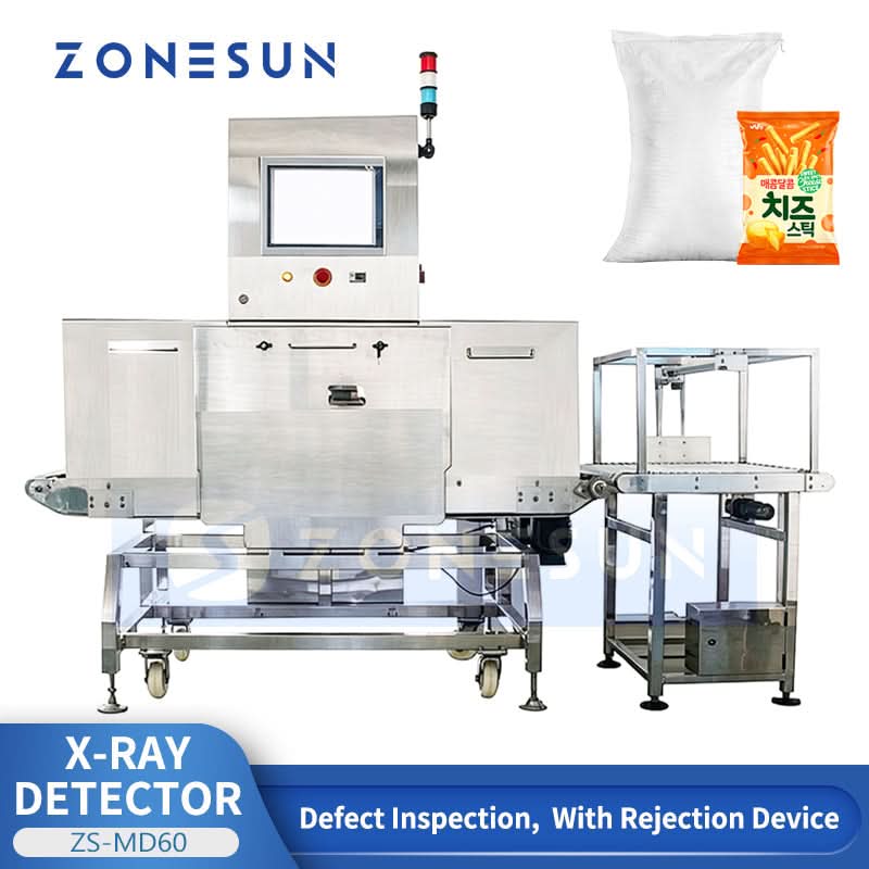 ZONESUN ZS-MD60 Industrial X-Ray Inspection System for Food & Pharma Packaging