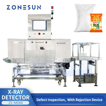 ZONESUN ZS-MD60 Industrial X-Ray Inspection System for Food & Pharma Packaging