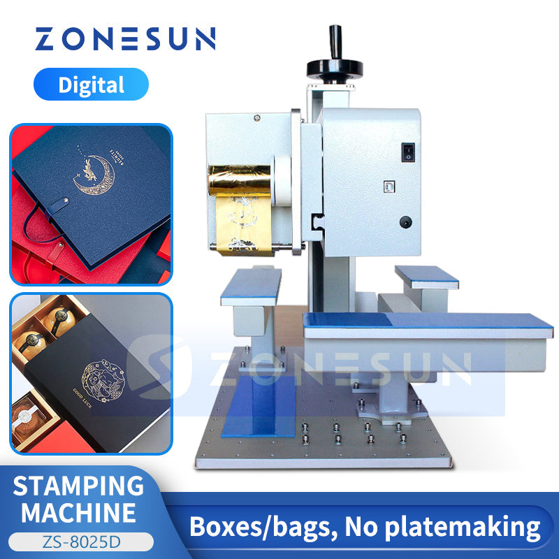 ZONESUN ZS-8025D Digital Hot Foil Stamping Machine