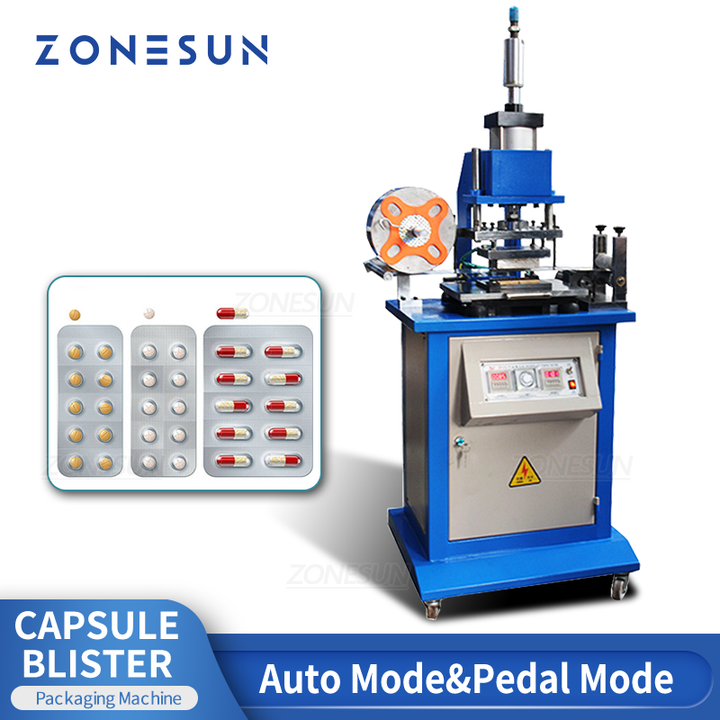 Macchina sigillatrice per blister di capsule Zonesun