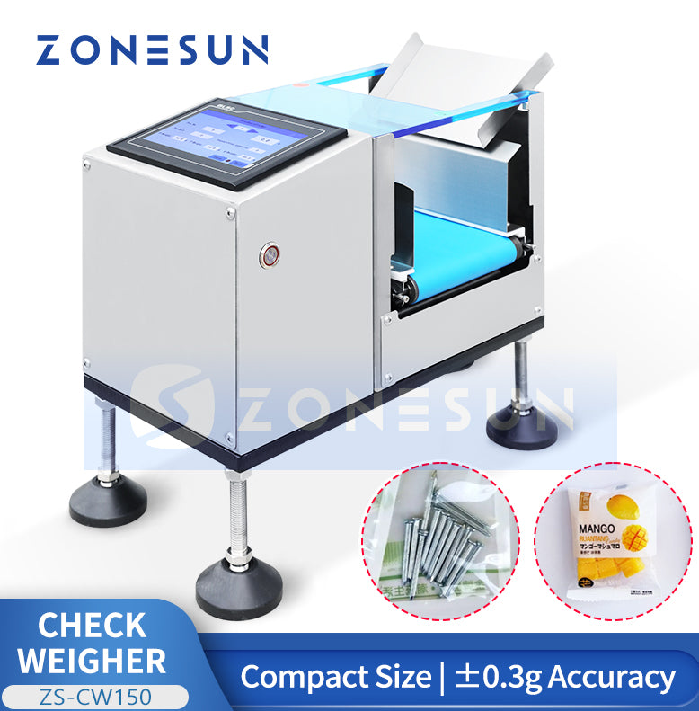Zonesun ZS-CW150 Kompakte automatische Kontrollwaage Industrielle Wiegeausrüstung
