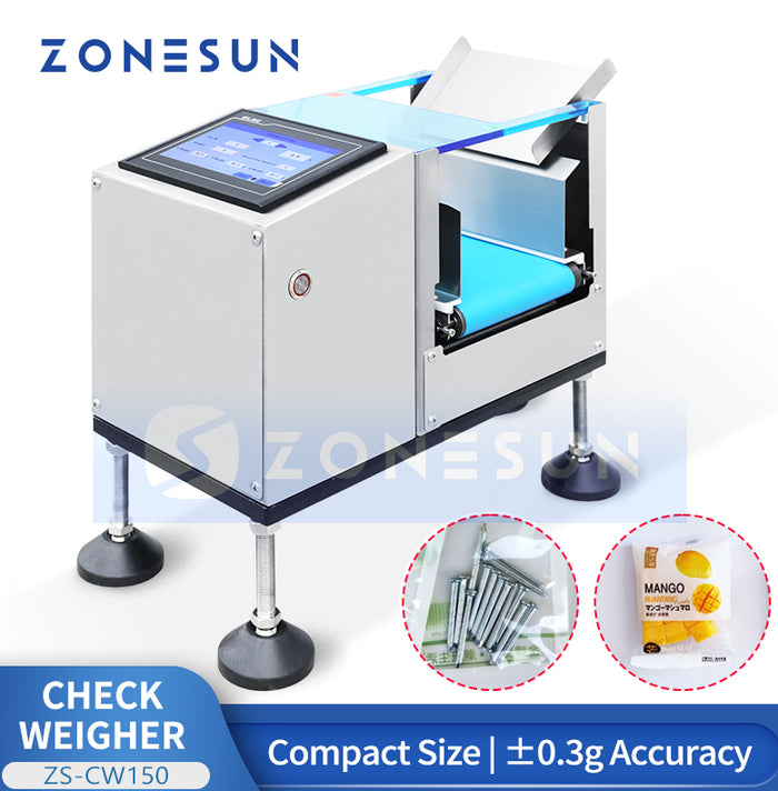 Zonesun ZS-CW150 Mini Checkweigher for Small Pouches & Food