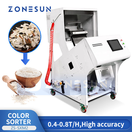 Zonesun ZS-SXM2 Advanced Rice&Seed Color Sorter with High‑Speed CCD