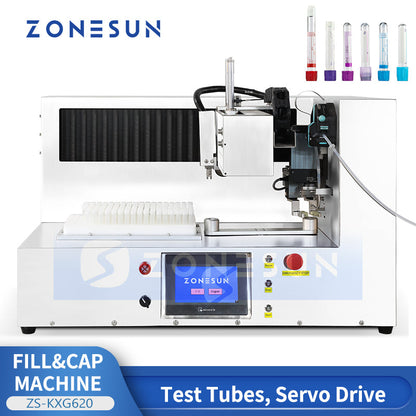 Zonesun ZS-KXG620 Lab Test Tube Packing Machine Monoblock
