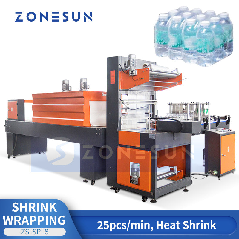 ZONESUN ZS-SPL8 Automatic L-Type Heat Shrink Packaging Machine Film Sealing Equipment