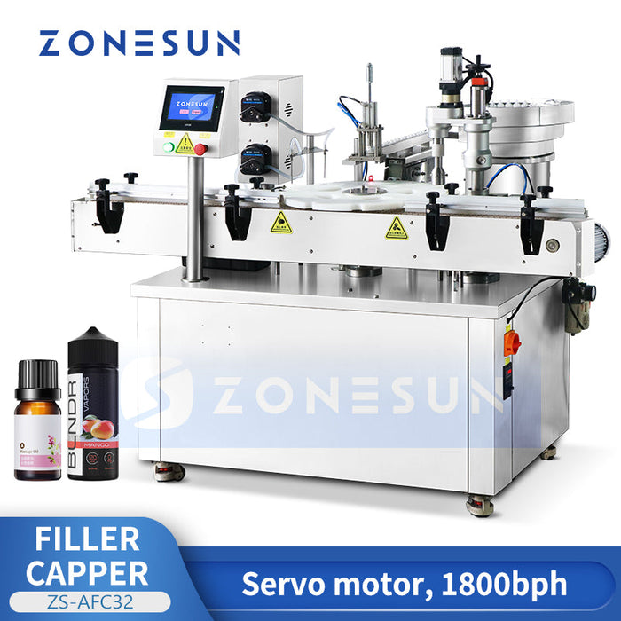 Zonesun ZS-AFC32 Monoblock Filler Capper Machine All‑in‑One Packaging