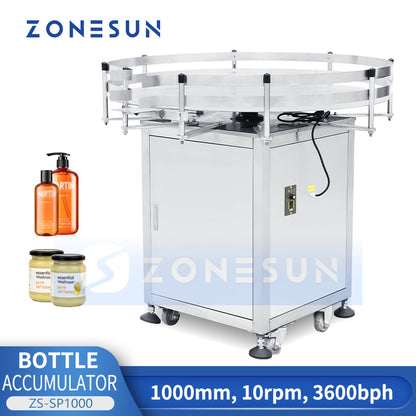 ZONESUN Bottle Unscrambler Automatic PET Glass Bottle Sorting Machine ZS-SP1000