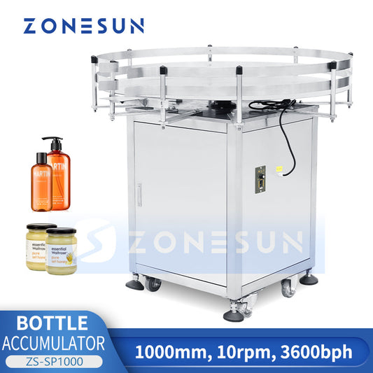 ZONESUN Bottle Unscrambler Automatic PET Glass Bottle Sorting Machine ZS-SP1000
