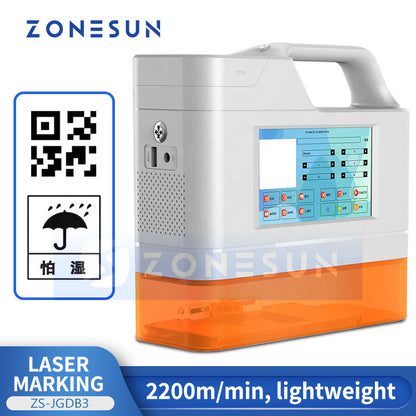 Zonesun ZS‑JGDB3 Portable Laser Engraving Machine for Industry