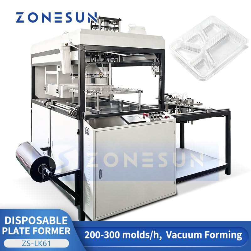 ZONESUN ZS-LK61 Automatic Disposable Cup and Plate Thermoforming Machine
