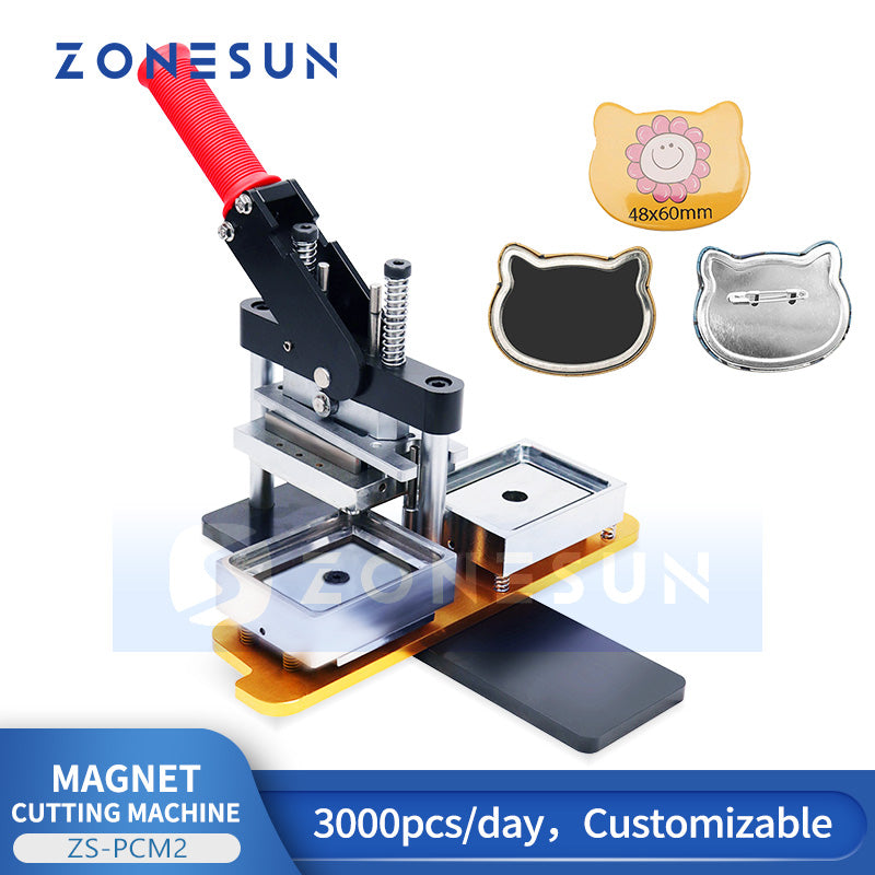 ZONESUN Custom Magnet and Card Cutting Machine for Craft &Promotion