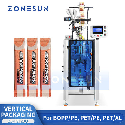 ZONESUN ZS-FS120Q Automatic Vertical Powder Packing Machine for Sachet Filling