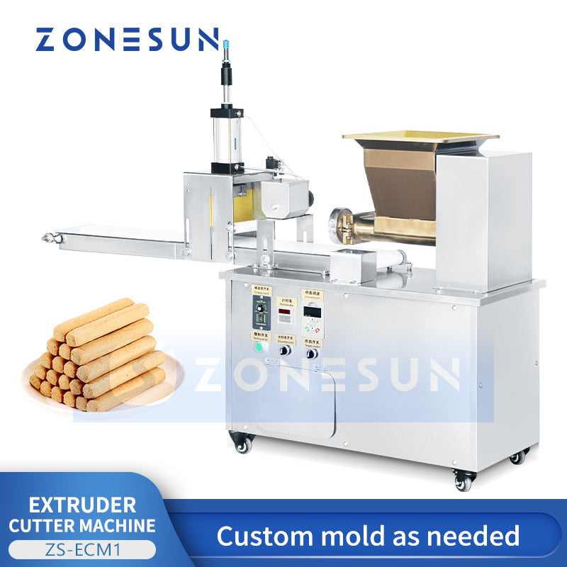 ZONESUN ZS‑ECM1 Protein & Energy Bar Extruder Cutter for Food Production