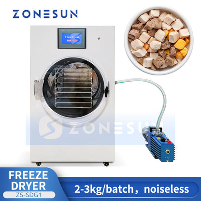 Zonesun ZS‑SDG1 Compact Home Freeze Dryer for Long‑Lasting Freshness