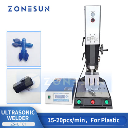 ZONESUN ZS-UFK1 Ultrasonic Heat Welding Machine for Plastics